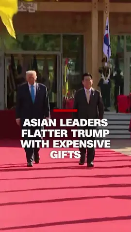 CNN looks at some of the gifts that President Donald Trump received on his diplomatic Asia tour. #CNN #news
