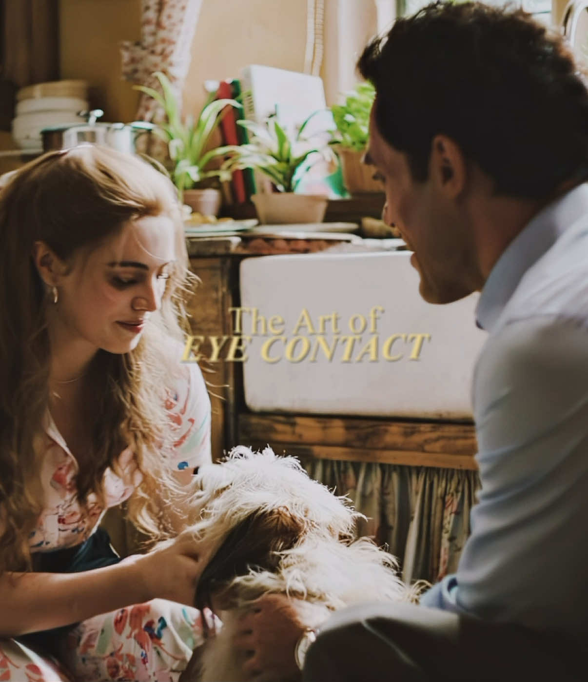 Their eye contact was always so intense #rivals #rivalsedit #rupertcampbellblack #taggieohara #theartofeyecontact 