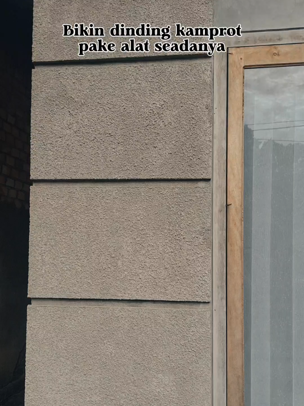 #dindingkamprot #dindingaesthetic #bangunrumah #rumahminimalis