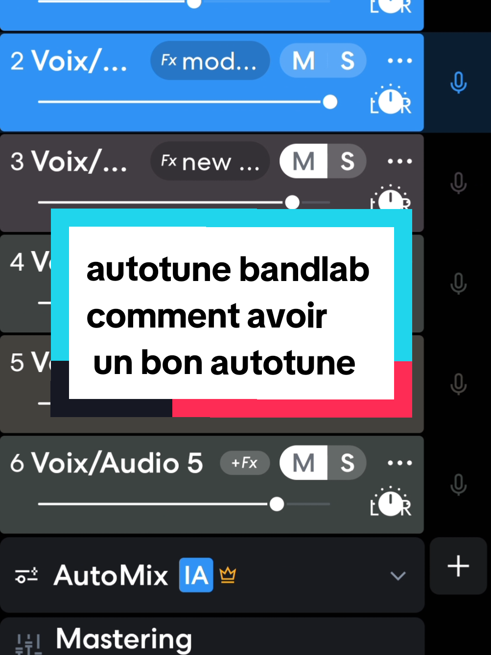 comment avoir un bon autotune bandlab  sur votre téléphone  #creatorsearchinsights  #bandlabartist🔥  #tutogratuit 