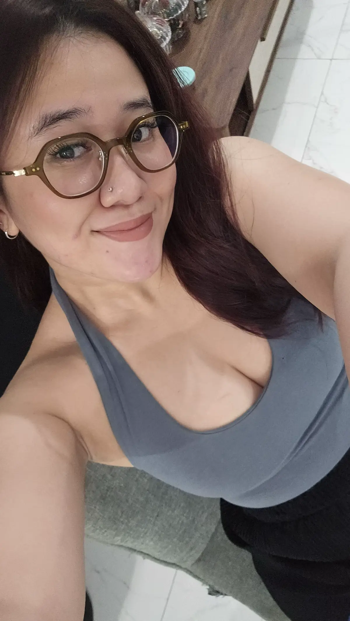 Luv kacamata baru💕 #fypシ゚ #4u 