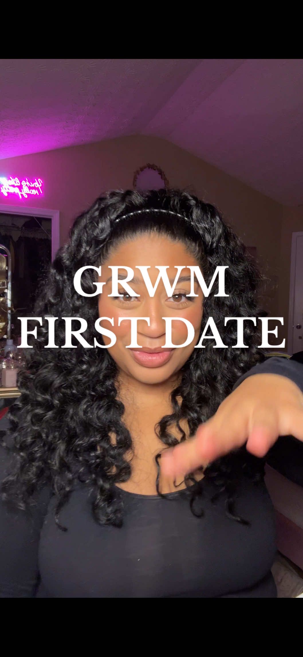 So this happened  #firstdate #grwm 