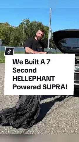 We Built A 7 Second HELLEPHANT Powered SUPRA!