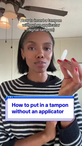 Replying to @primadonnaLJ it’s so easy! #tampon #womenshealth #organictampon #rifcare #periods @Rif Care 