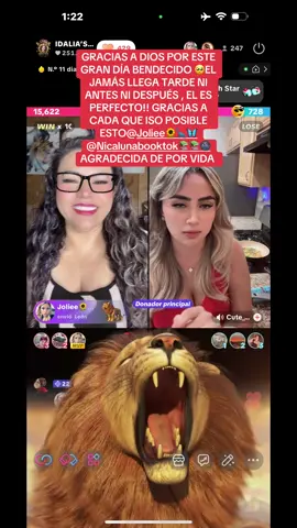 Joliee🌻🦕🦋, gracias por tu valioso apoyo en mi LIVE. Seguiré esforzándome para crear contenido LIVE aún mejor.@Joliee🌻🦕🦋 #tiktoklive #livehighlights #livegift #tiktokuniverse #lion 