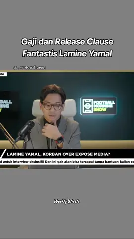 Gaji dan Release Clause Fantastis Lamine Yamal  #hanifthamrin #antipercayajinx #lamineyamal #barcelona #kontroversi 