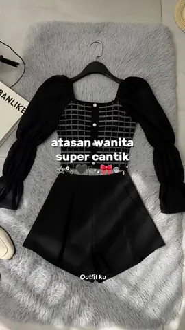 atasan wanita cantik cocok buat kuliah🤩✨ #ootdkuliah #atasanwanitamurah #atasanwanita #ootdfashion #bajuwanita 