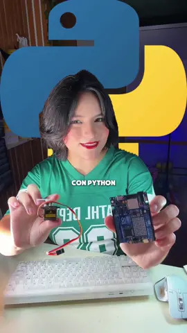 Uní Python + electrónica y la IA me ayudó a optimizar mi código🤖 Lleva tus proyectos de electrónica o software al siguiente nivel.  Todo lo fui aprendiendo paso a paso en cursos gratuitos y aplicándolo directo en mis proyectos. Desde mejorar código hasta crear chatbots o trabajar con datos… la IA abre muchísimas posibilidades. ✨ Aprende más con IBM: https://timf.io/4mDz2eX #GenerativeAI #Electronica #IBM #Python #IBMSkillsBuild 