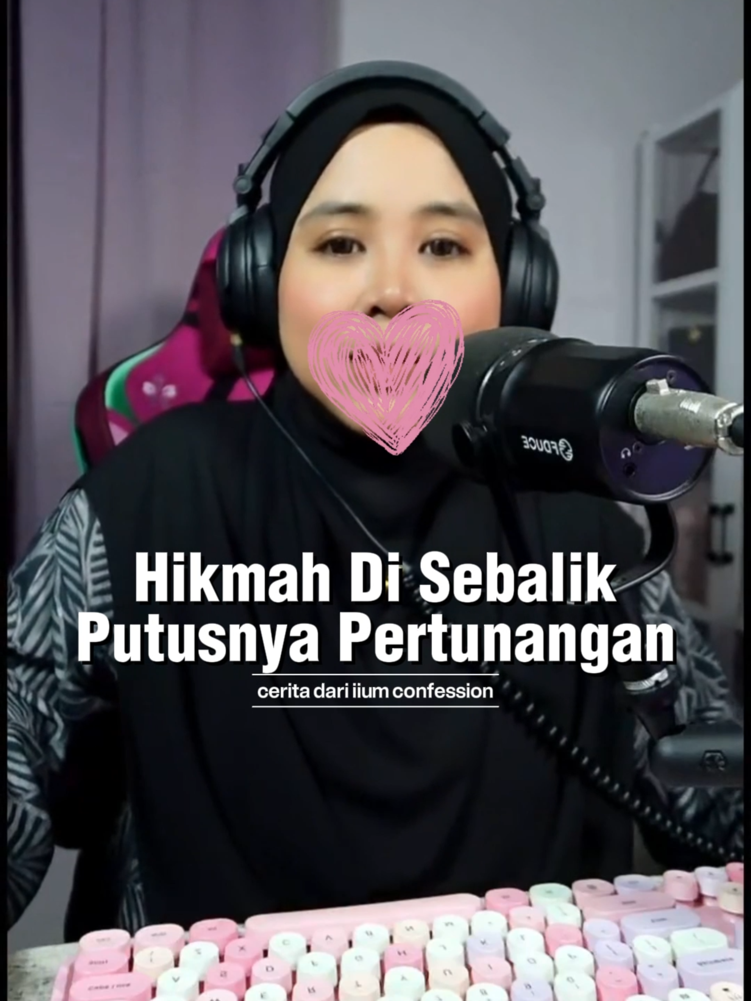 Setiap yg berlaku mesti ada hikmahnya kan#iiumconfessions