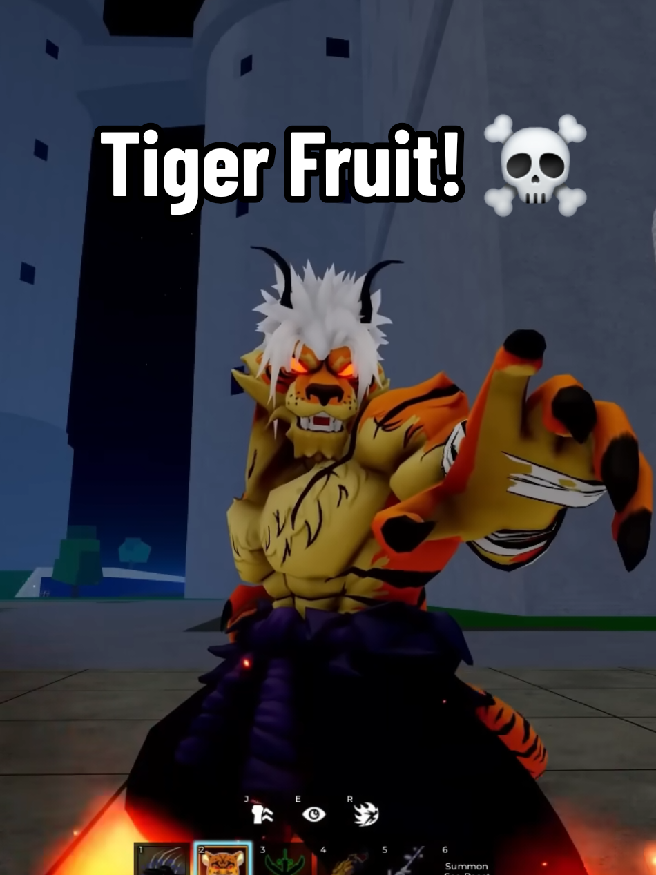 Leopard Fruit Rework to Tiger Fruit..! ☠️ + This actually Looks Good! #bloxfruits #roblox #foryoupage #foryou #fyp 