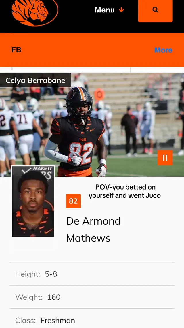 From being unhappy wondering if this fb shi was for me to being a top wr in our conference I can only thank god and continue pushing because ik it’s all according to his plan👏🏾 #onthisday #fyp #jucoproduct #CollegeFootball 