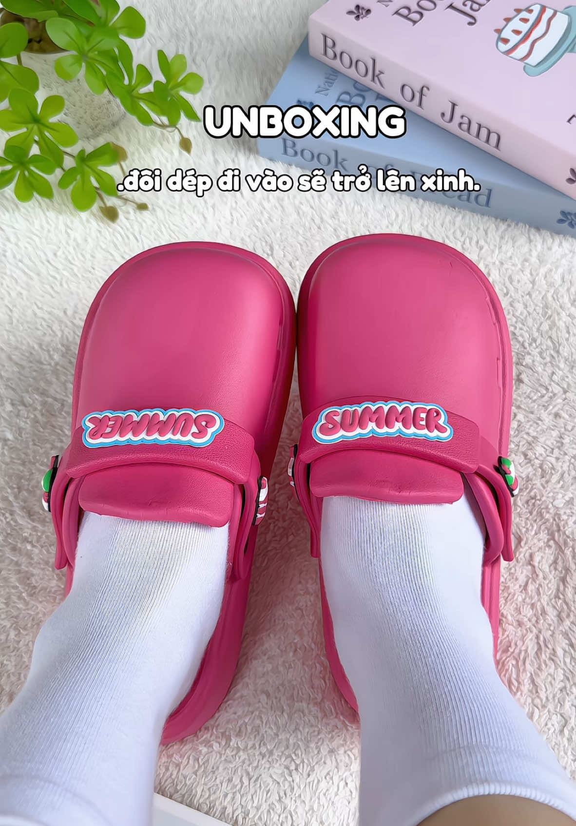 Đôi dép này rất là xinh #depsuc #giaydepnu #depnuxinh #viral #camriviu 