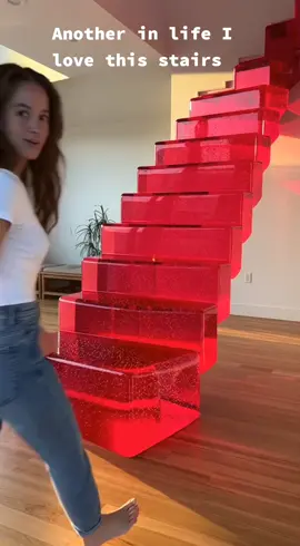 Another in life, I love this jelly made stairs 