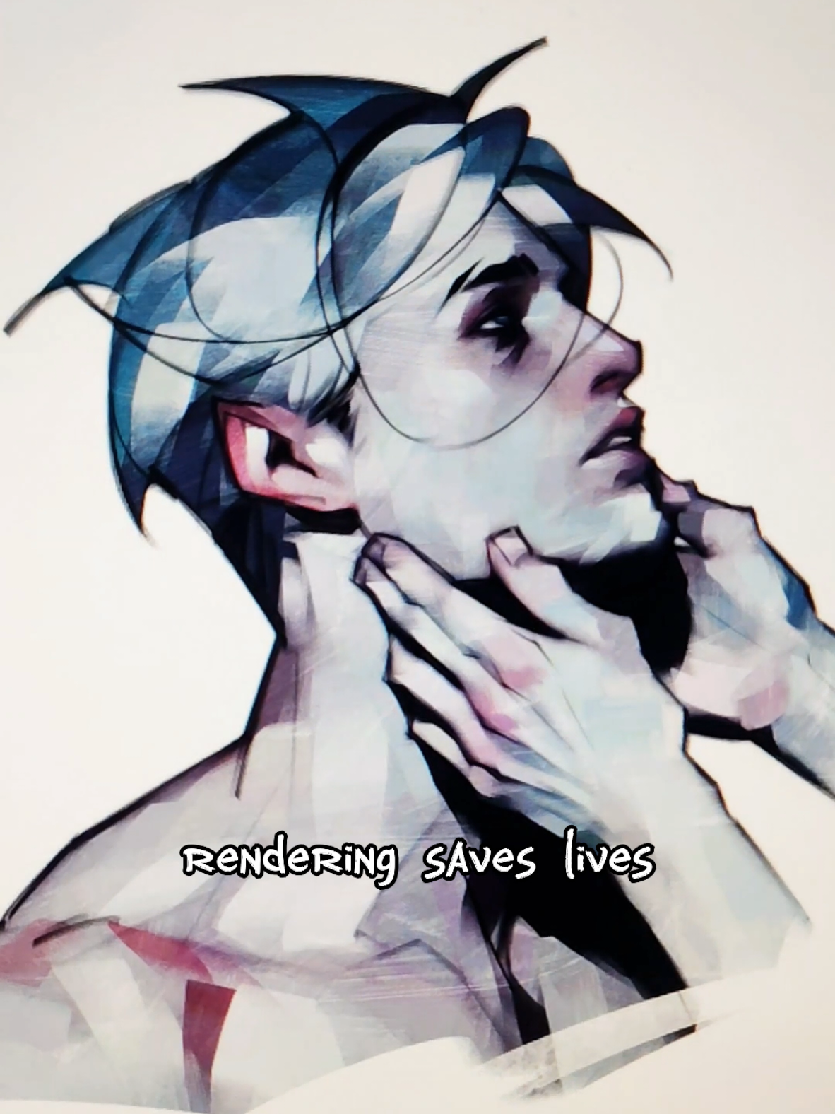 😔😔😔 #digitalart #art #foryoupage #originalcharacter #oc 