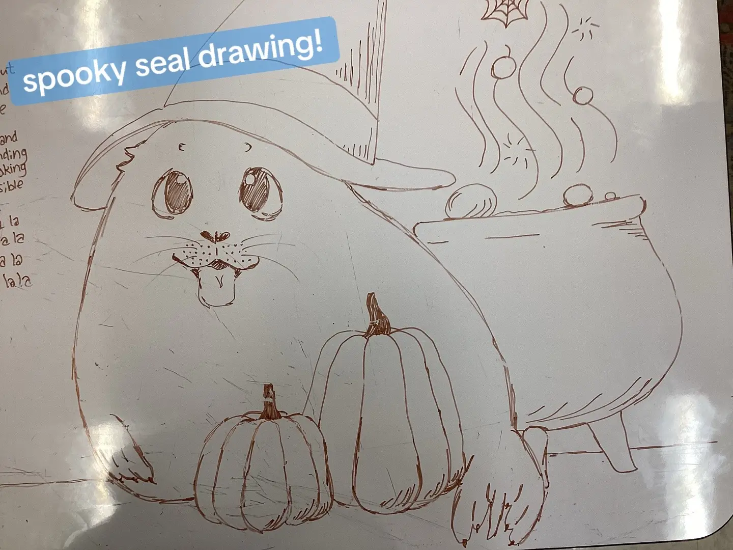 hes very big…  but i actually love this concept of drawing this seal #seal #seals #sealsoftiktok #drawing #fyp 