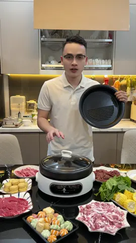 Nồi điện đa năng LocknLock đa năng cả lẩu và nướng #noidiendanang #noilaunuong 