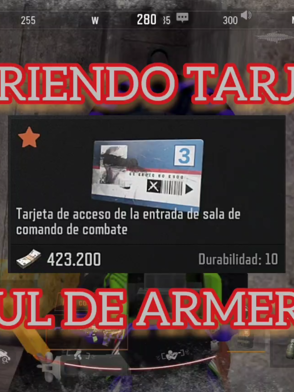 HABRIENDO TARJETA AZUL DE ARMERÍA EN REFORZADA ‼️🤠 #ArenaBreakout #ArenaBreakoutS10 #fvp #arenabreakoutinfinite #paratiiiiiiiiiiiiiiiiiiiiiiiiiiiiiii 