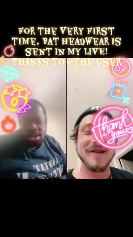 I appreciated it so much! Thank you, The User! It was the first time I saw this Gift in my LIVE.@The User #tiktoklive #livehighlights #livegift #batheadwear 