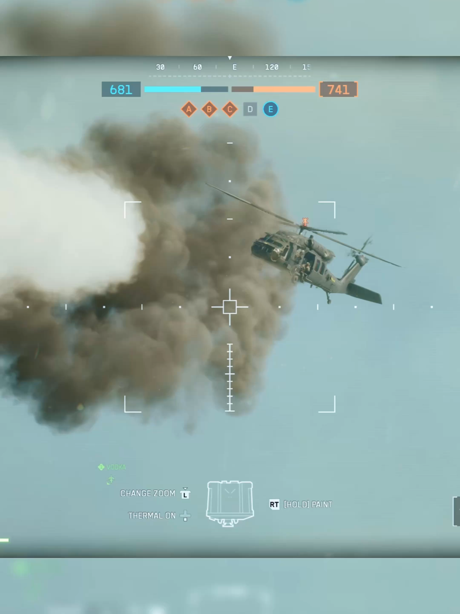 The Black Hawk refused to fall 🫡 ↗ #battlefield6 #battlefieldmoments #cinematic #blackhawk  #gaming_point10 #battlefield6