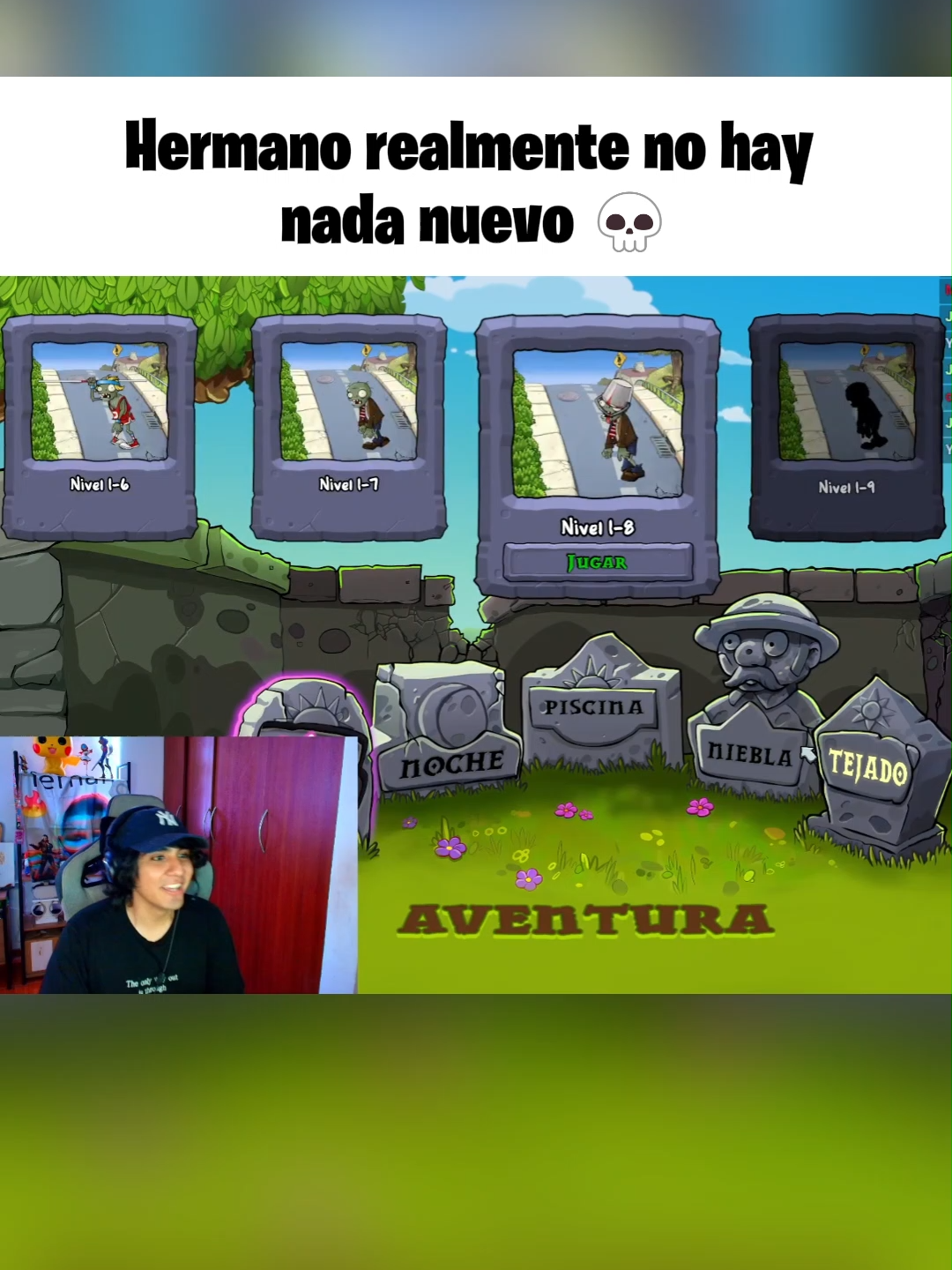 Cuando te preguntan que hay de nuevo en el replanted: nada 👀#luisardo #kick #clip #humor #pvzreplanted #pvz