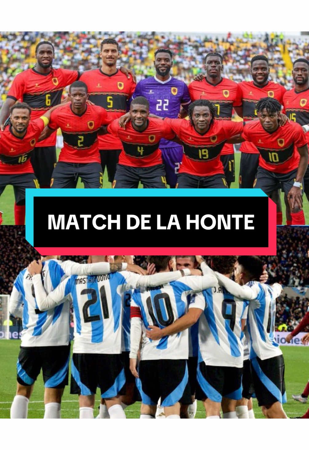 Angola va payer 12 Millions pour jouer contre l’Argentine de Messi en novembre #SportsTikTok #footballtiktok 