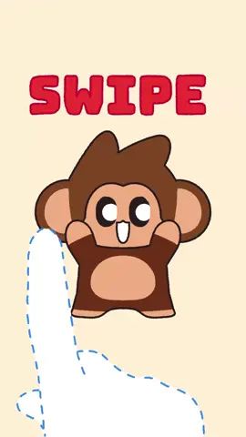 Swipe your finger for a spooky surprise! 🙈🎃 #cartoon #funny #animation #cute #fyp 