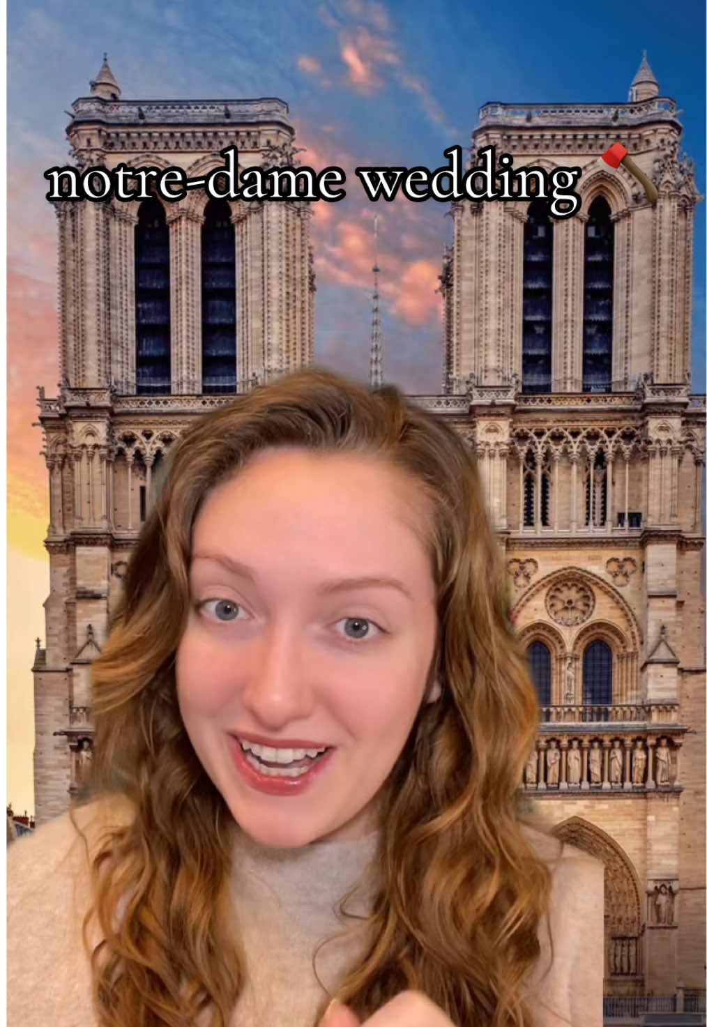 A historic wedding for a couple that MADE history… literally! 🪓  Sources: Le Parisien, Connexion France