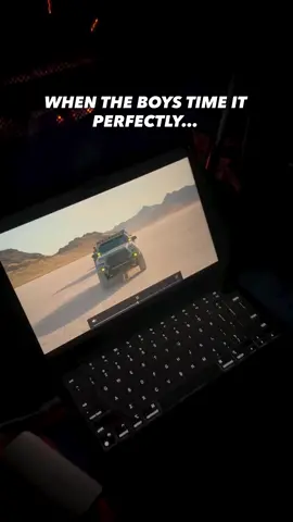 When you time it perfectly the first try… #4runner #4yp #4runnerlifestyle #offroad 