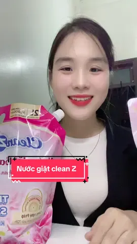 Nước giặt clean Z lựa chọn số 1  #xuhuong #tiktok #nuocgiat #quanao #fyp 