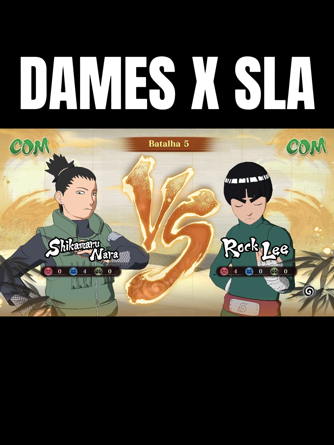 SHIKAMARU NARA X ROCK LEE @dames.victor x @comedordokurt  Naruto Storm Connections #shikamaru #rocklee #guy #naruto #narutoshippuden #vaiprofycaramba