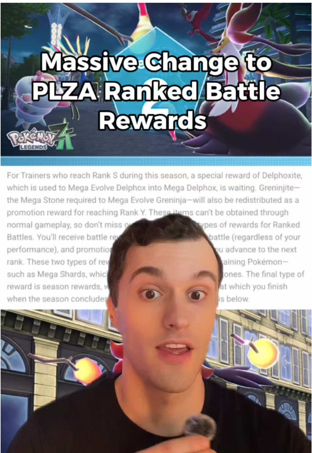 Greninja’s mega stone will be easier than ever to get in Pokemon’s Legends ZA’s ranked battles for Season 2. Even the difficulty for the main mega stone of the season, Delphox’s, has been lowered. No word yet what this means for season 3 and Chesnaught. How are you enjoying Pokemon Legends ZA? #pokemonlegendsza #PokemonLegends #delphox #greninja #pokemontiktokcommunity 