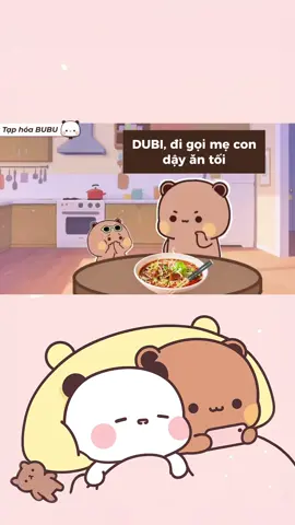 Ăn trước một miếng, nằm ngoài một đêm 🥶 #一二布布 #taphoabubu #bubududubears 