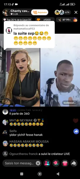 Réponse à @mahamatissa953 