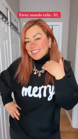 Merry Sweater. Suéter para la Navidad en diferentes colores. #sweater #sueter #xmas #navidad #ropadenavidad