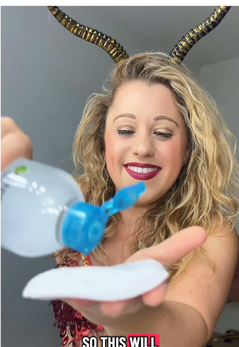 Get unready with me with @GarnierUSA 💙#garnierwaterworks #giftedbygarnier #garnierskincare #GUWM #skincare 