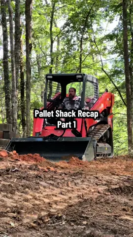 It’s crazy to think that we really haven’t been working on this project for very long. The most tedious parts so far have been sourcing the pallets. Stay tuned for part 2.  #palletproject #homesteading #pallethouse #husbandandwifebuild #palletbuild 