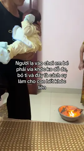 Chỗ mình gọi là đốt vía, còn chỗ các mom làm như thế nào? #xh 