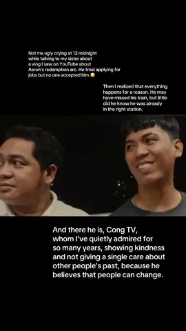 “Aaron bumaba ka na. Nasa tamang istasyon ka na.”🥹❤️ #congtv #fyp #trending  @Cong TV @Viy Cortez-Velasquez 