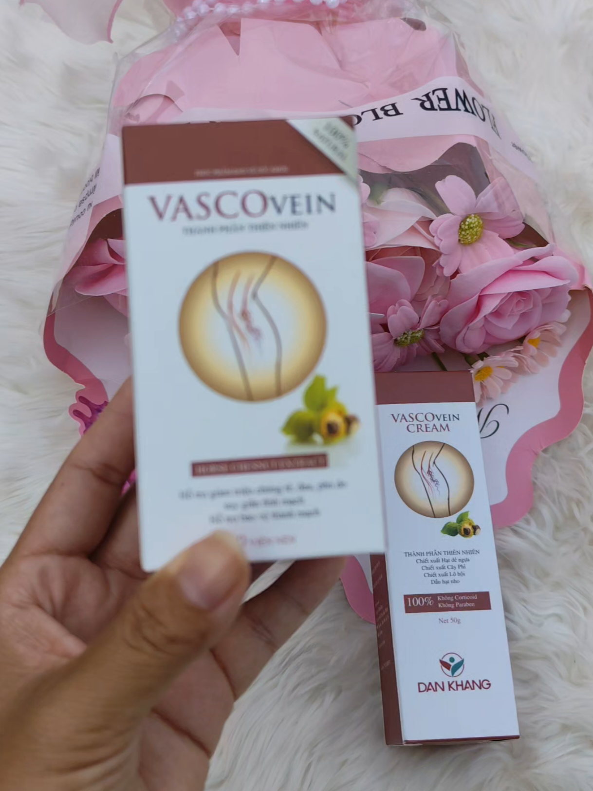 viên uống kem thoa suy giảm tĩnh mạch cải thiện đâu nhứt tê mỏi do suy giảm tĩnh mạch chân vascovein #mach #tĩnh #vascovice #xuhuongtiktok #chan 