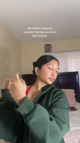 this is so niche but I wanna be warm and cozy scented but project pan is forcing me to be fresh and floral scented 😭 #projectpan #trend #grwm #makeup #hair 