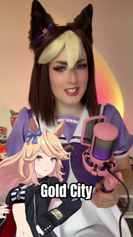 Horse Spotlight - Gold City • new spotlight cosplay just dropped lads #umamusume #umamusumeprettyderby #goldcity 