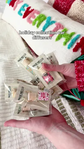 You can also make your car smell magical as you roll around listening to Christmas music this year, car diffusers are coming in all of the holiday scents! Set your alarms for 11/1 12PM EST for the holiday drop!