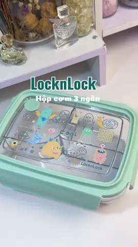 Hộp cơm 3 ngăn tiện lợi #locknlock #locknlockvietnam #hopcomvanphong #review #unboxing 