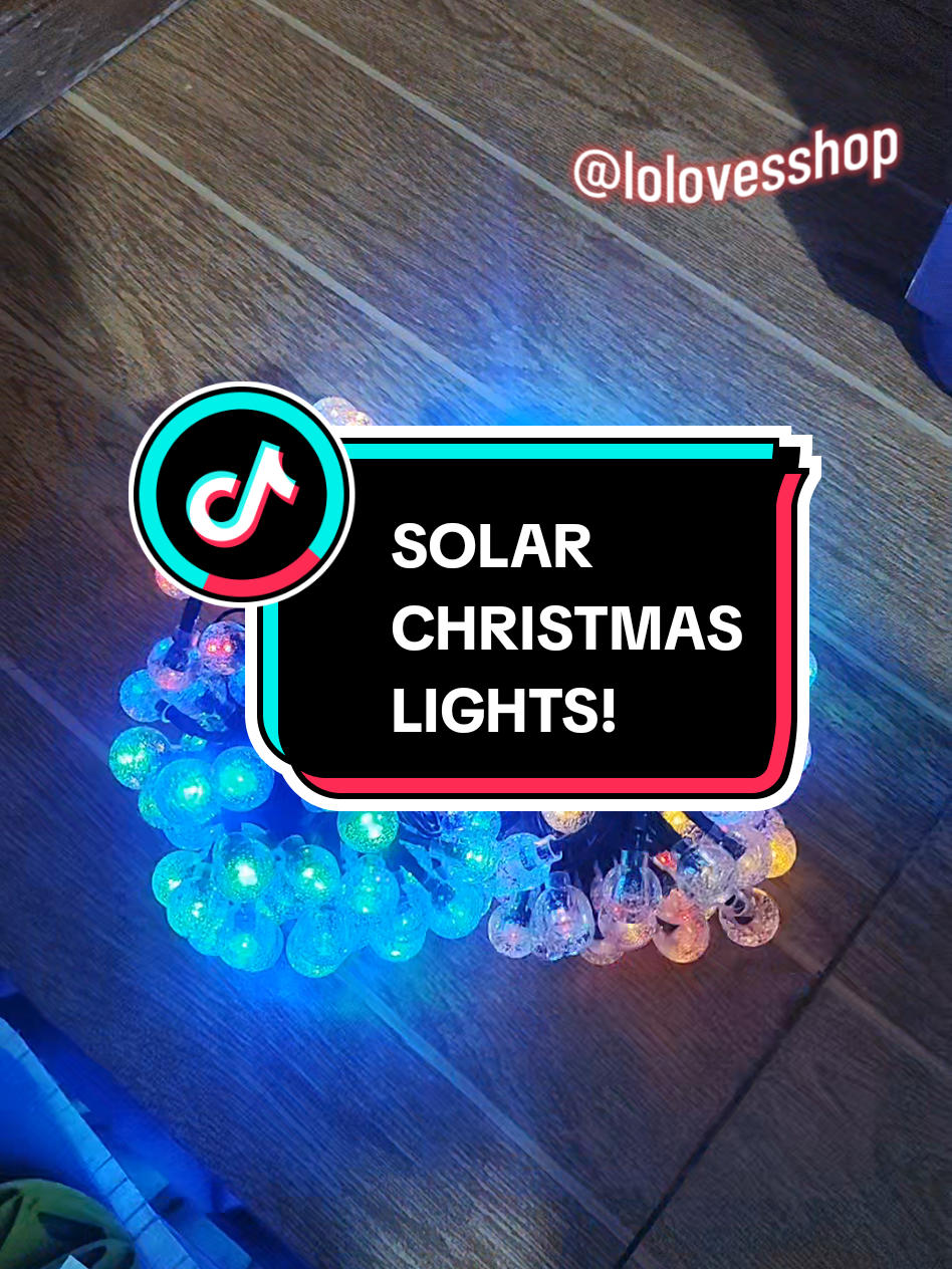 Replying to @nenaagbay #christmas #christmaslights #lights #solar 