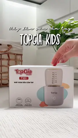 Topgiakids ra bình hâm sữa cầm tay xinh xỉuuuuu #mesocunin #topgiakis #mayhamsua #mayhamsuacamtay #mevabe 