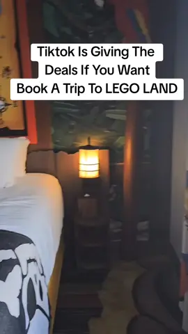 lego hotel now has rooms available in Florida such as the pirate room which in my opinion is the best room #tiktokgo #tiktokgostay #Legoland #hotel #legolandflorida 