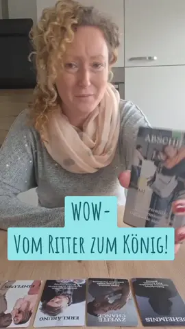 Gestern noch unsicher, heute zum Ritter! #tarotreading #orakelkarten #tarotlegung #tarot 
