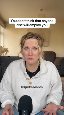 Your job isn't right for you but you don't think that you're employable anywhere else - that's a hard feeling that no one talks about enough. And I get it. When I worked in advertising, before I had a career change to being a career coach, I was convinced that I wasn't employable in anything other than advertising. When people asked me 