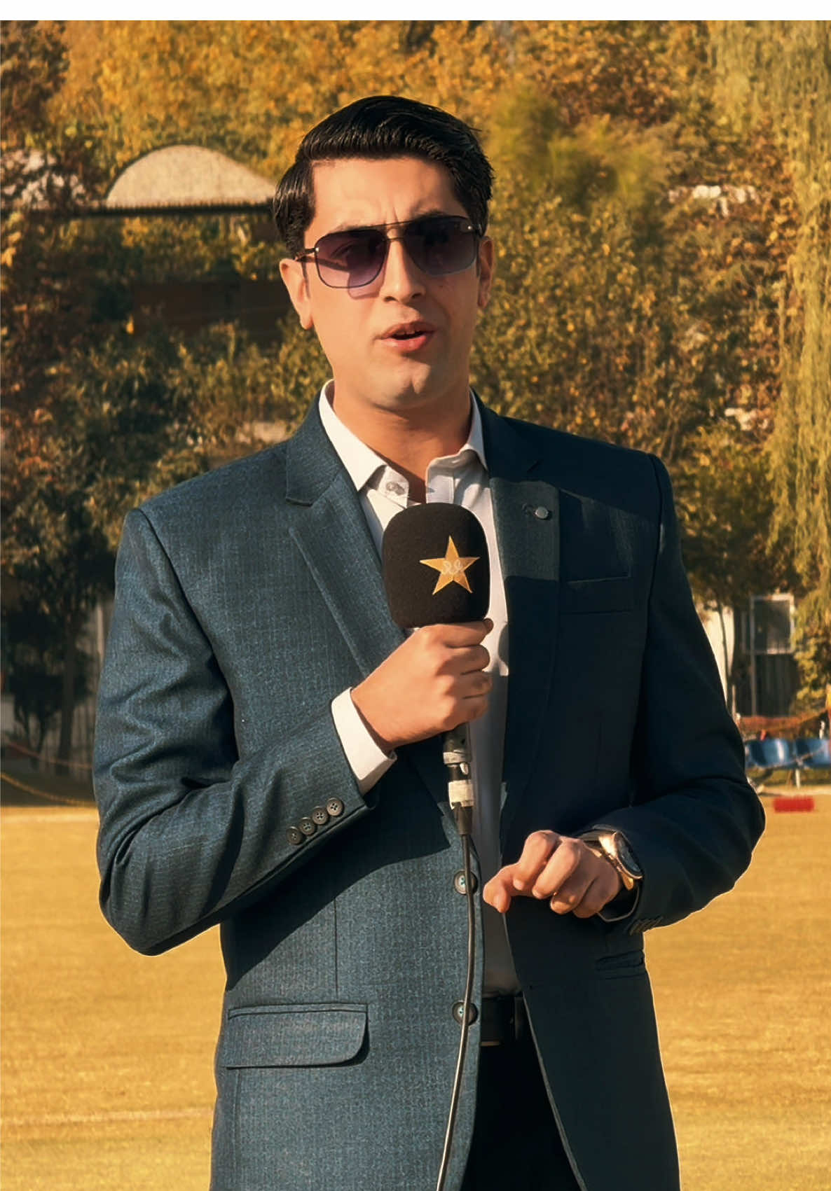 Presenting toss in Quaid e Azam Trophy. #qea  #PCB #asifafridi #jalalrehman #cricket 