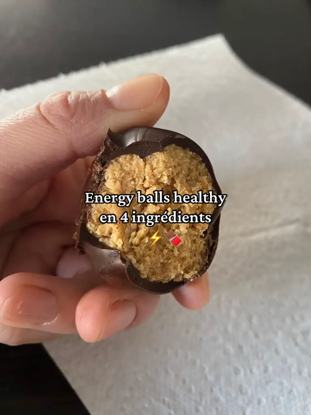 Un snack healthy, rapide et facile #energyballs #recettehealthy #recettefacile #snackhealthy 
